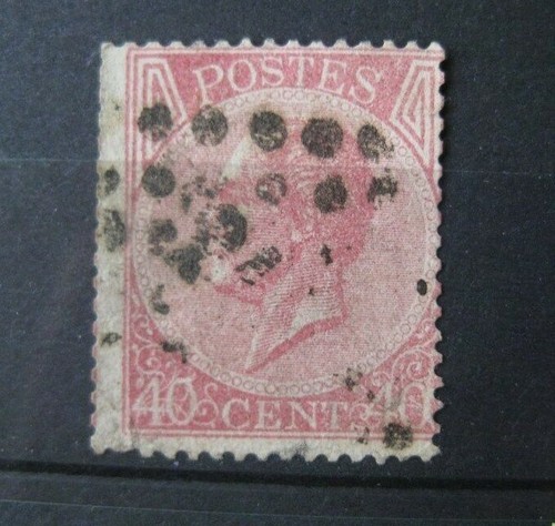 Timbre belgique léopold - :,