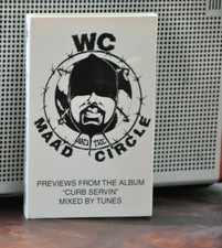 WC & The Maad Circle 1995 RAP CASSETTE TAPE SINGLE PROMO G-FUNK CURB SERVIN RARE