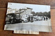old photo van van N16 advertising caravan commercial fortnight