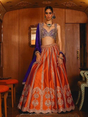 Vêtements fête lehenga - vêtements,