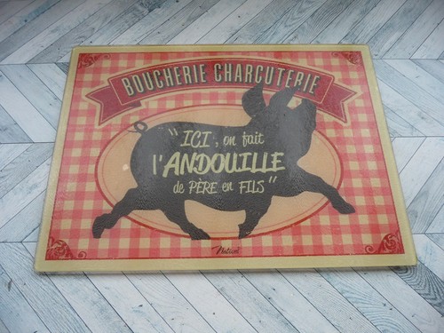 Planche decouper verre - decouper, en