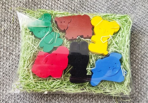 Crayons couleurs animaux - crayons, de