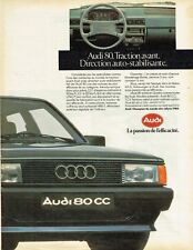 1985 Audi 80cc Front Wheel Drive Advertising 019 