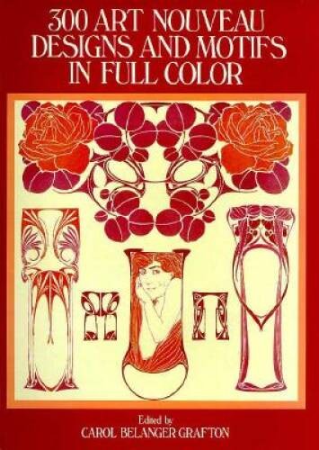 300 art nouveau designs - nouveau, and