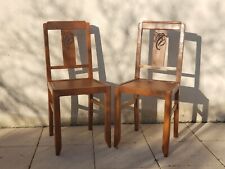 2 chaises de bistrot des