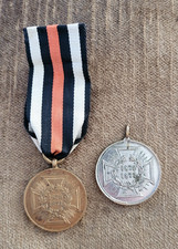 Médailles Guerre 1870-1871 Prusse bronze 1870 Franco German War Medals