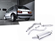 Milltek Sportauspuff-Komplettanlage Ab Collecteur VW Golf 1 Gti 60mm Rond Réseau