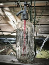 Superbe Siphon Syphon Seltz Sifon Forme Brazil à Facettes Suisse