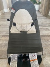 BabyBjörn Bouncer Balance Soft Cotton/Jersey - Dark Gray/Gray (005084US) 