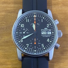 Fortis Flieger Chronograph 622.10.141 Automatic Day Date Men's Watch from JP