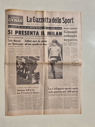Gazzetta dello sport août - gazzetta,