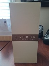 RALPH LAUREN GLEN PLAID CRYSTAL WHISKEY DECANTER !NEW IN THE OPEN BOX