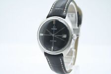 [Near MINT]Vintage OMEGA Seamaster Automatic Date 136017 Hand-Winding Black Dial