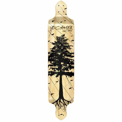 Yocaher drop down longboard - drop,