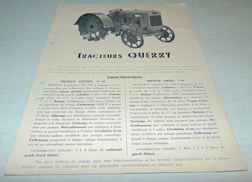 Prospectus brochure tracteur - prospectus,