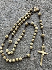 antique crucifix rosary rosary