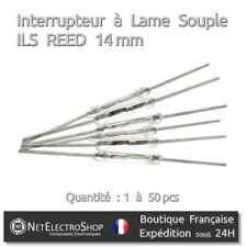 Interrupteur à Lame Souple, ILS, 14mm, Magnetique, REED Switch NO, 1 à 50 pcs