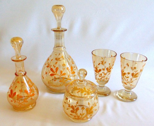 Ancien ensemble carafes - 2,