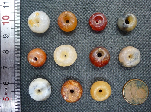 Lot perles agate - lot,