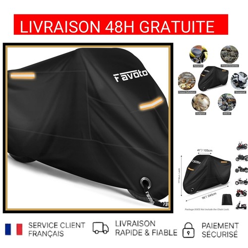 Housse moto xxl favoto - moto,