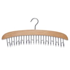 Present 17116 Porte-Ceintures Hêtre/Chrome 43 x 18 x 6 cm