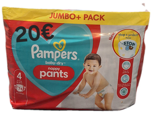 Couche pampers taille pants - pampers,