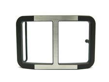 NEUF BOUCLE DE CEINTURE HERMES TROTTEUR POUR LIEN 38 MM EN METAL NOIR MAT ACIER