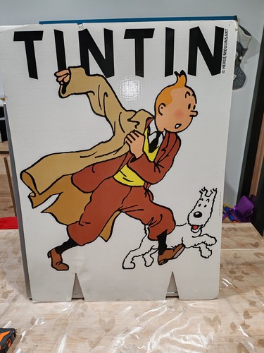 Tintin ancien présentoir - tintin,