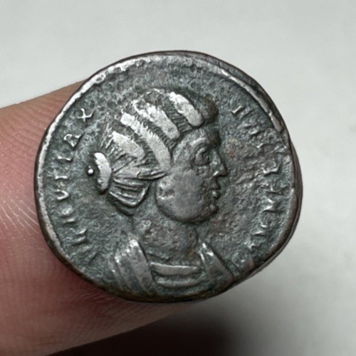 Monnaie romaine fausta - romaine, ,fausta,nummus