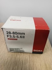 Objectif appareil photo SIGMA