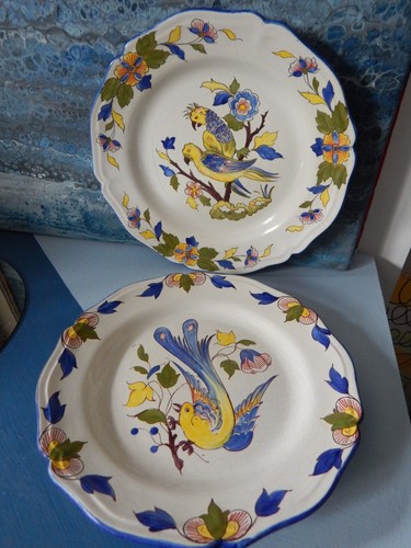 Assiettes céramique faience - 2,