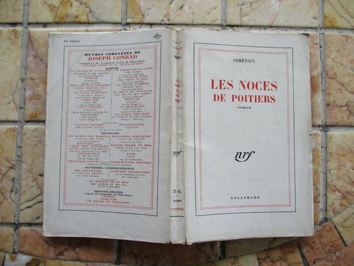 Simenon les noces - simenon,