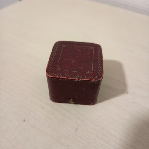 Ecrin cuir boite bouton - boite,