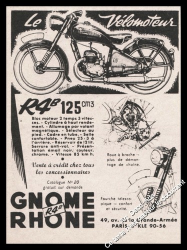 Publicité moto ghime rhone - publicité,