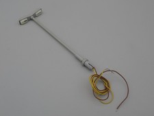 Double Electric LED Floor Lamp 10cm Grey