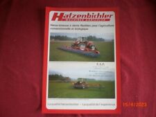 HARSE BINEOUS HATZENBICHLER AUSTRIA ADVERTISING PROSPECTUS