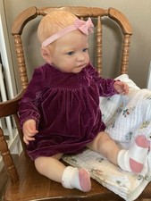 Authentic Reborn Doll Tobiah By Laura Lee Eagles With COA