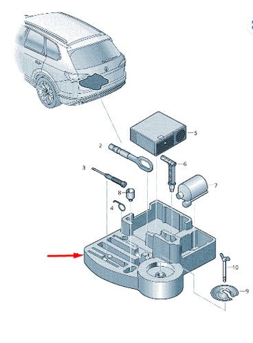 Volkswagen touareg cr7 tool - volkswagen,