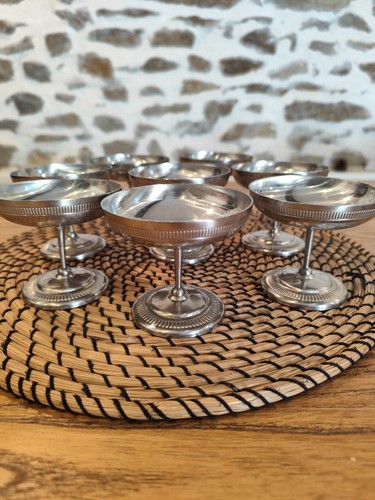 Lot coupes glace en - coupes, a