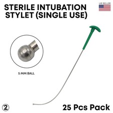 Stylet Intubation Stylet Single Use Sterile Intubation Stylet – 25 Pcs Pack