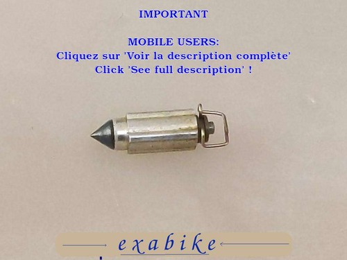 Pointeau carburateur pour - carburateur,