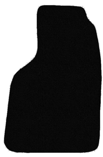 Noir velour conducteur tapis - noir,