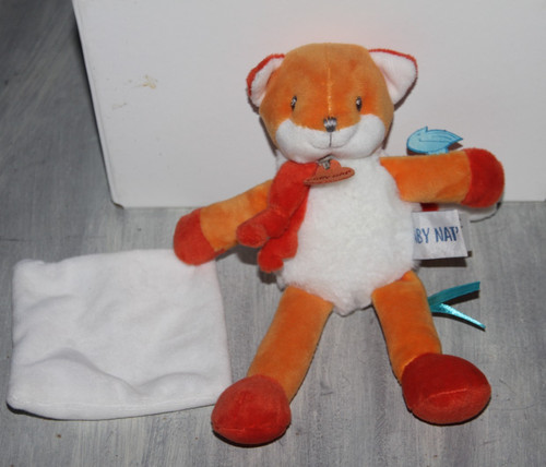 Doudou babynat romeo - romeo, renard