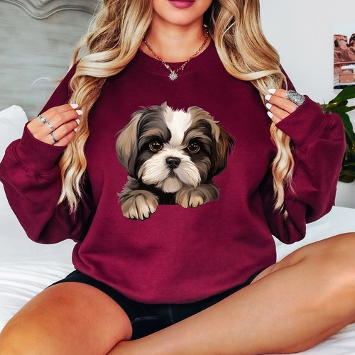 Sweat shirt pour femmes - pour, shih