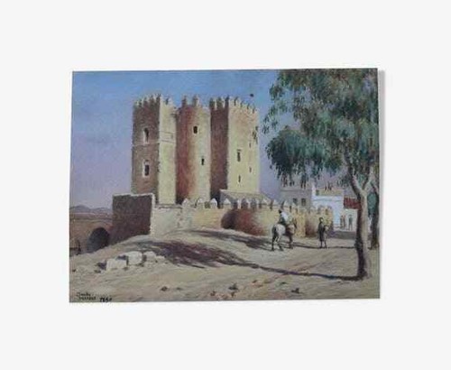 Aquarelle orientaliste cordoue - aquarelle,
