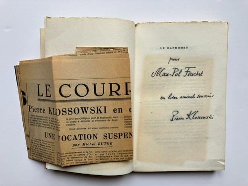 Pierre klossowski le - klossowski, "
