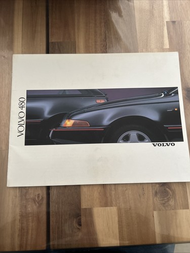 Brochure volvo 480 - brochure,