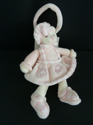 Petit doudou ours robe - r6-,