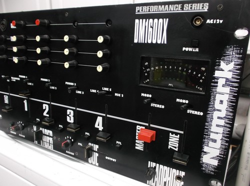 Numark dm1600 mixer parts - dm1600,