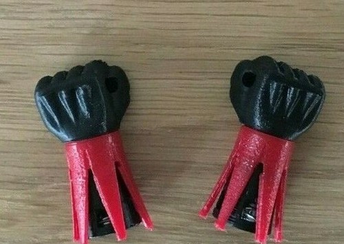 Poings goldorak 13cm shogun - goldorak,